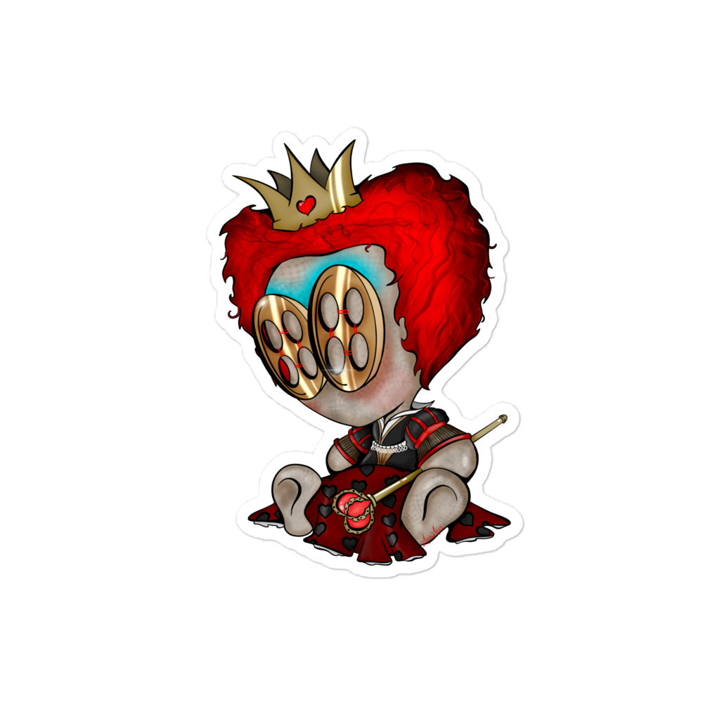 “Red Queen” Bubble-free stickers