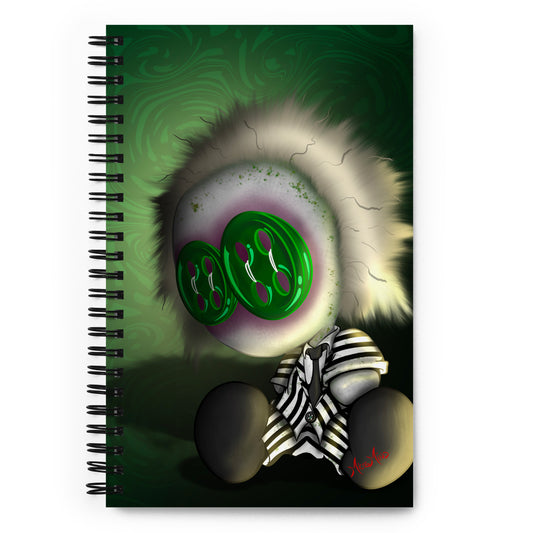 The Ghost with the Most Spiral notebook